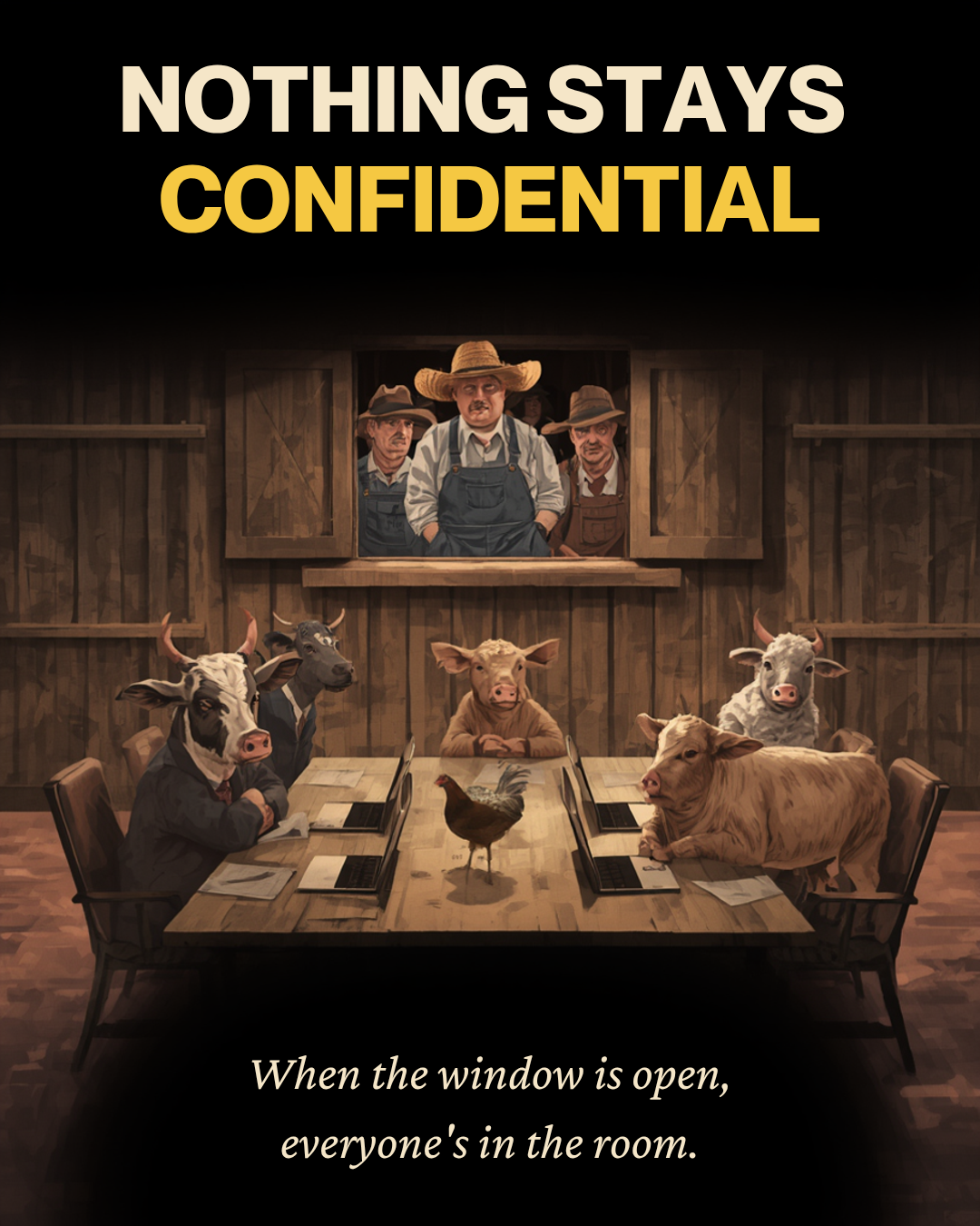 private business meeting scene
